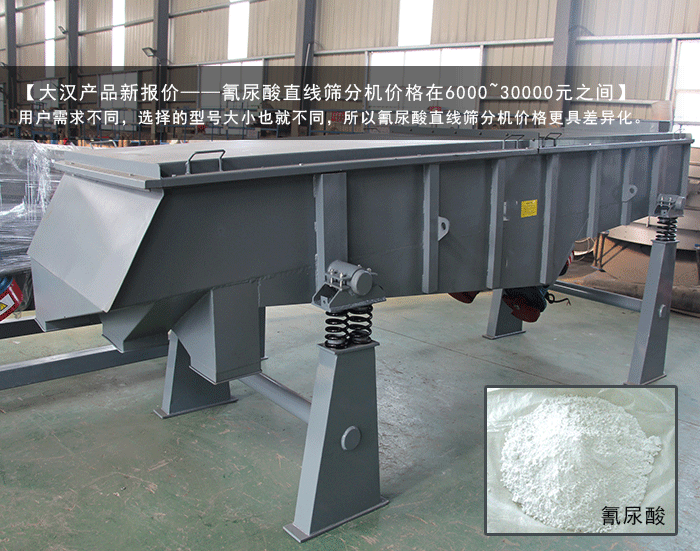 氰尿酸直線篩分機 氰尿酸直線篩分機